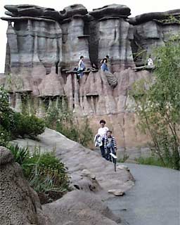 Канада зоопарк скалы